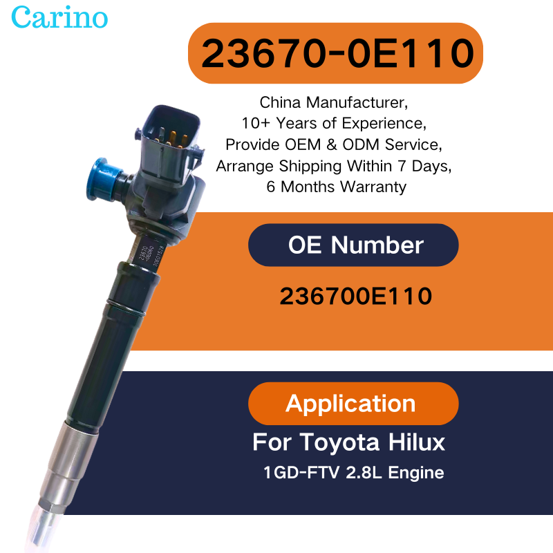 23670-0E110 Diesel Fuel Injector